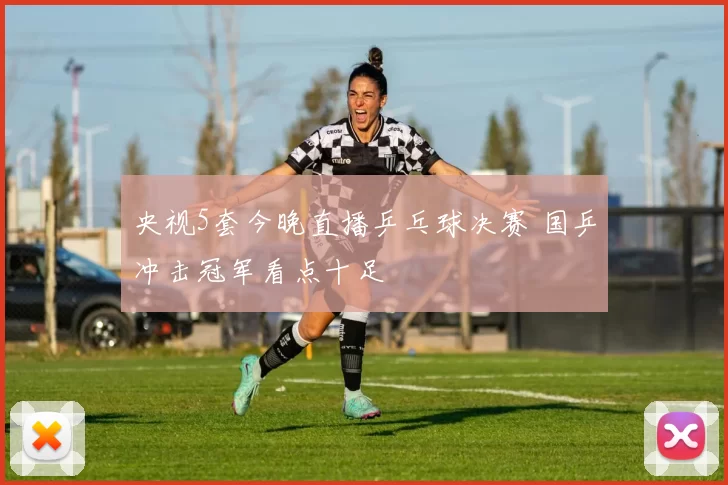 央视5套今晚直播乒乓球决赛 国乒冲击冠军看点十足